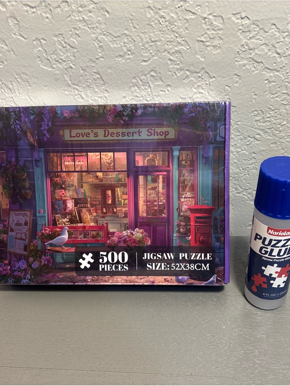 500-Piece Jigsaw Puzzle - Purple